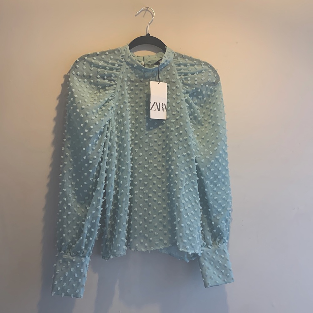 Zara Puffy Sleeved Blouse